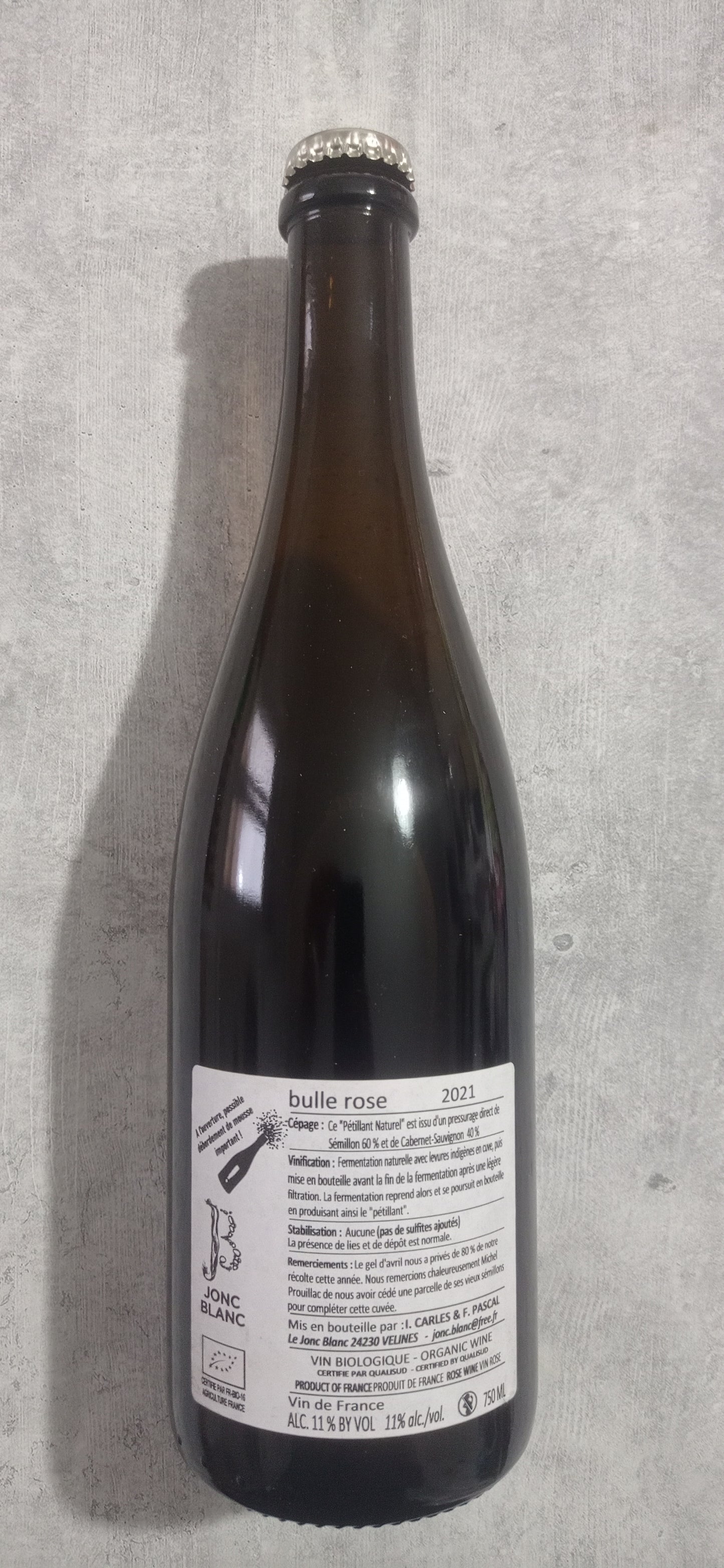 Pet Nat rosè 2021