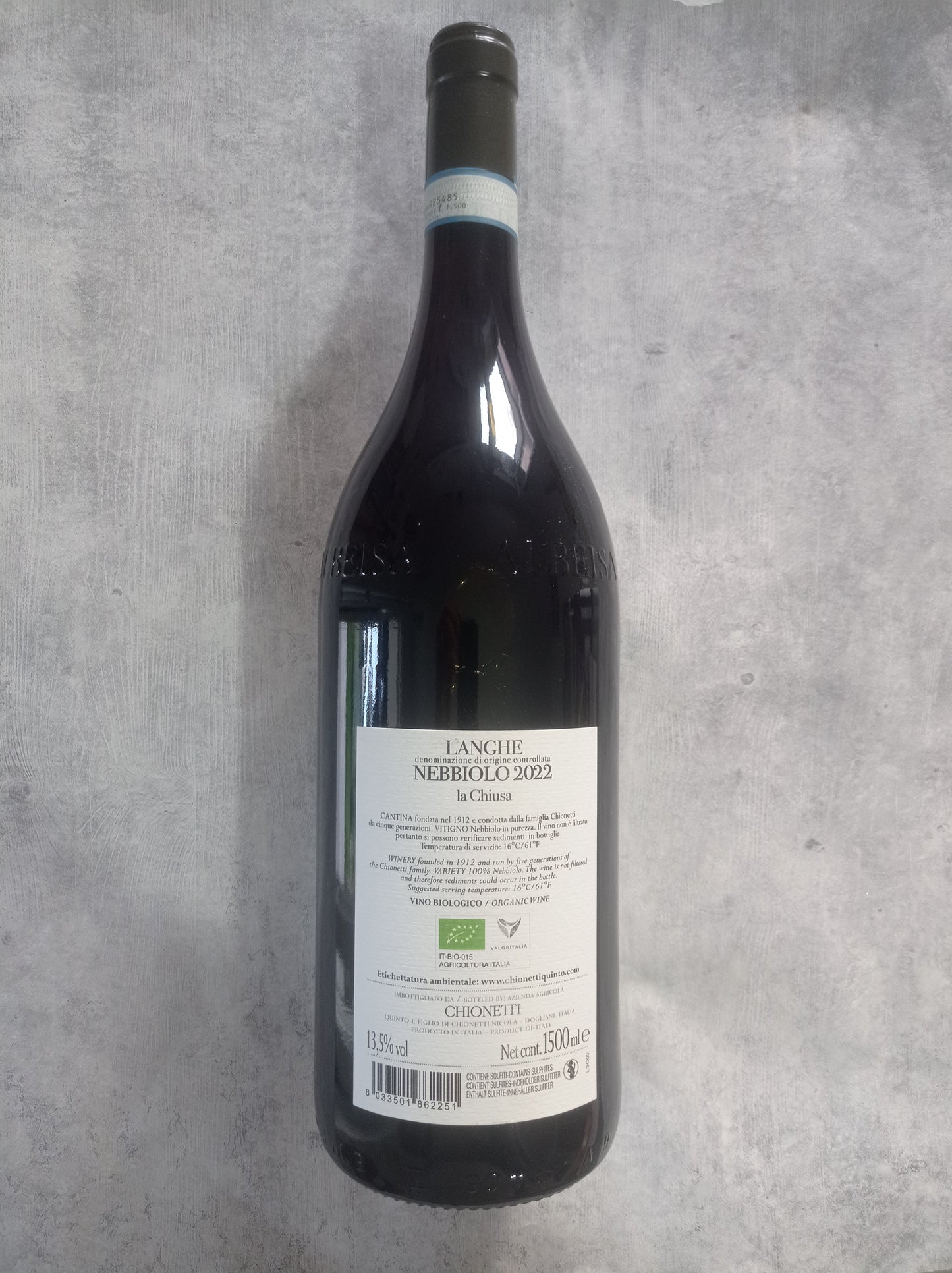 La Chiusa Nebbiolo 2021 Magnum