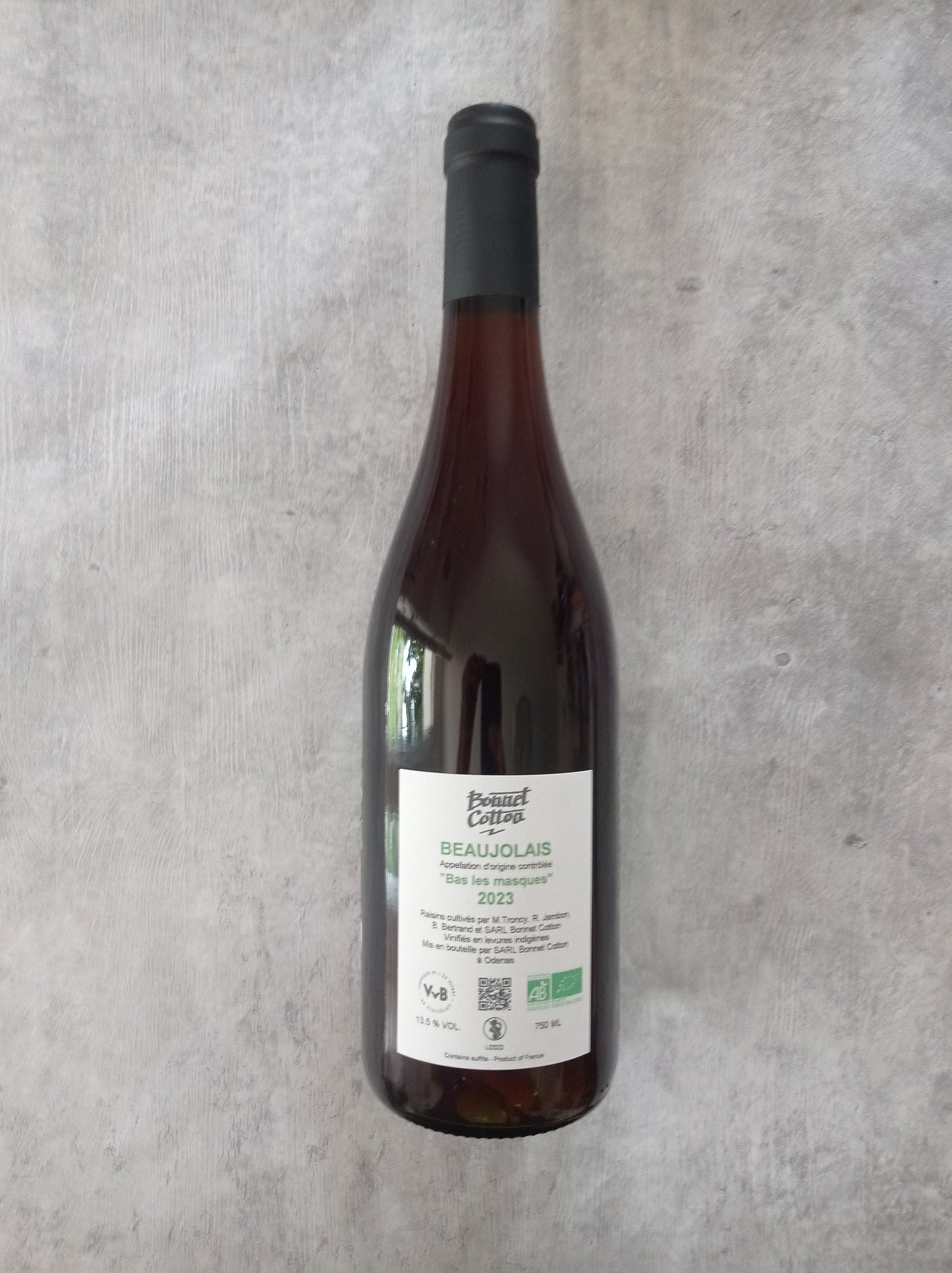 Beaujolais "Bas les masques" 2023