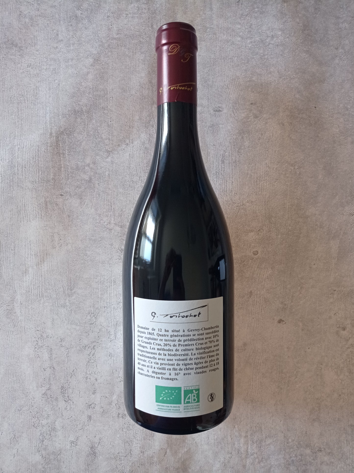 Gevrey Chambertin vieilles vignes 2023