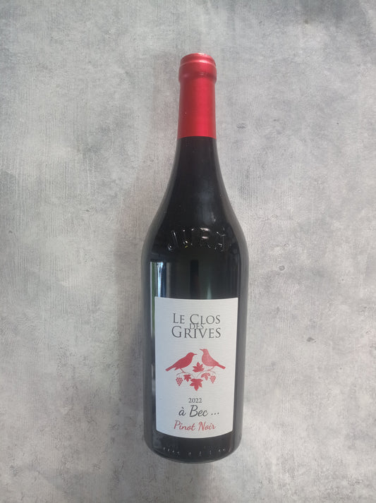 Jura Rouge Pinot Noir à Bec 2020