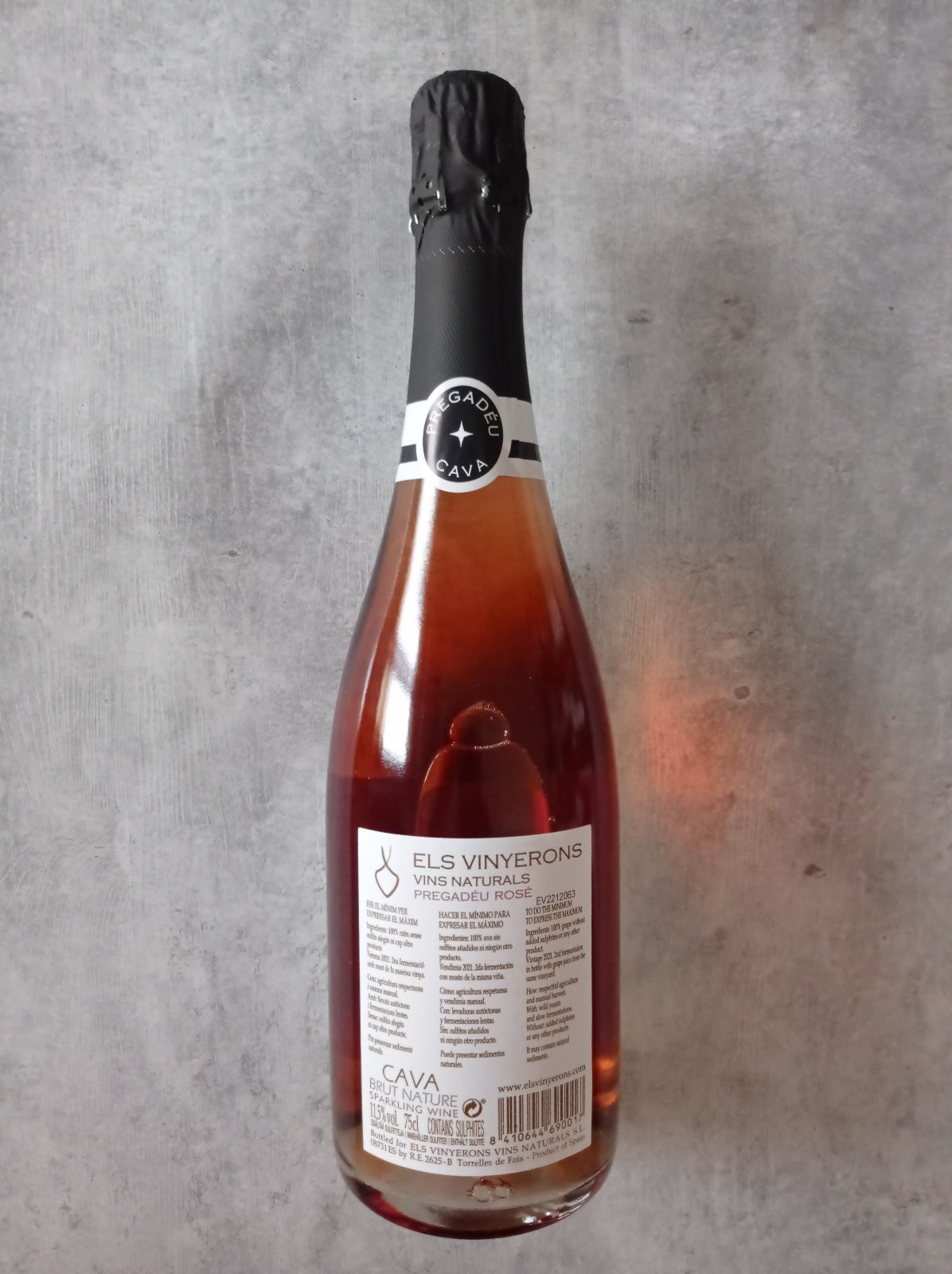 Pregadeu rosé 2021 Cava Brut Nature