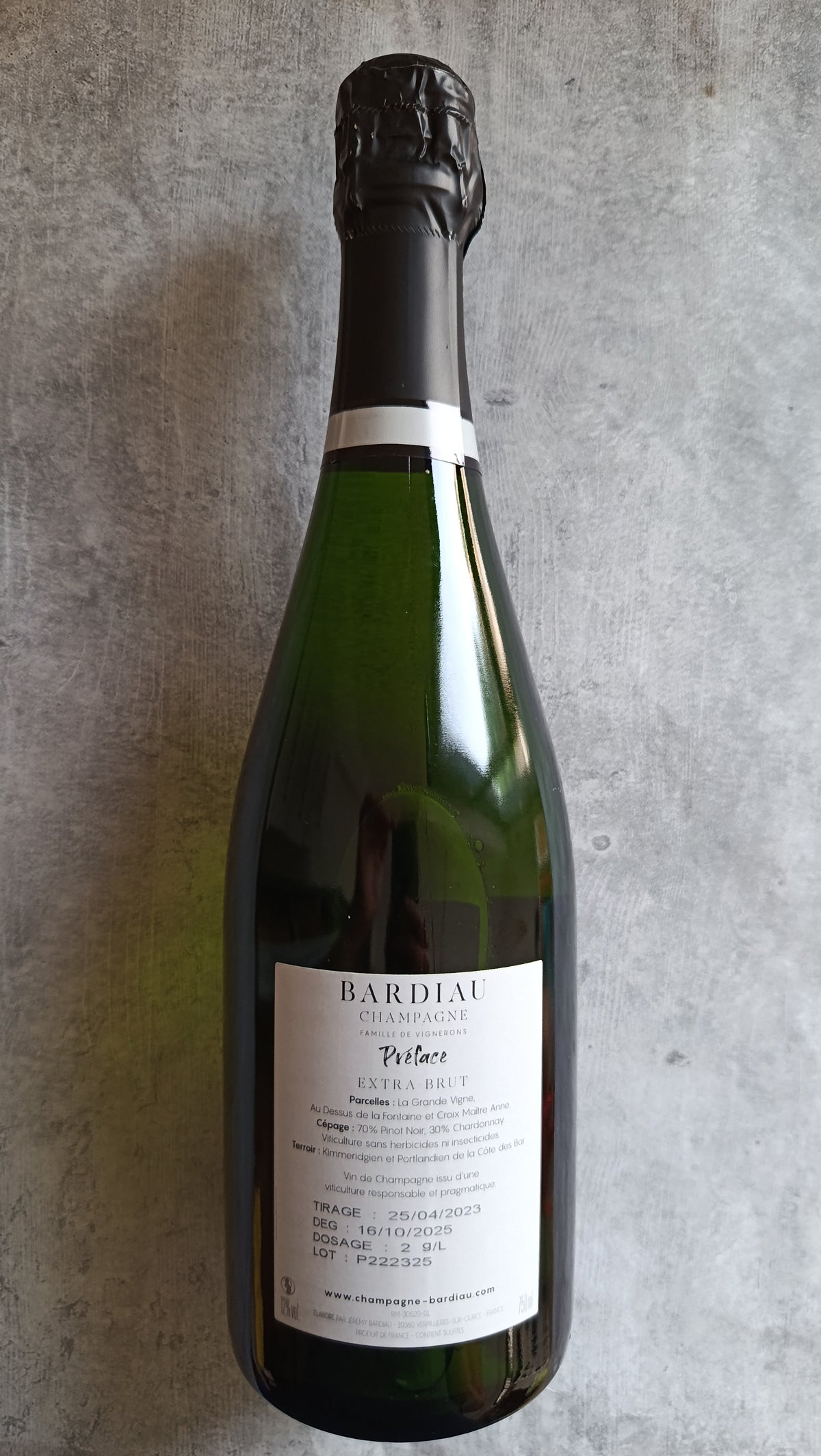 Preface Extra brut