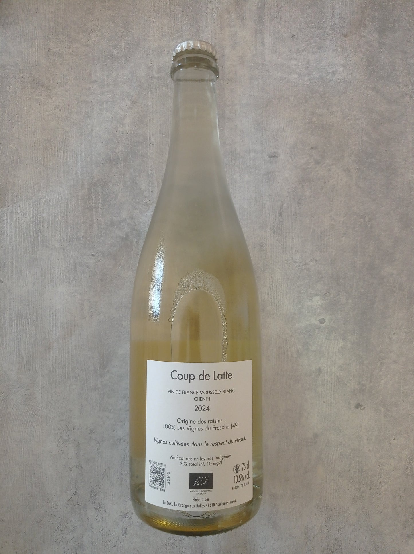 Pet Nat "Coupe de latte" 2024