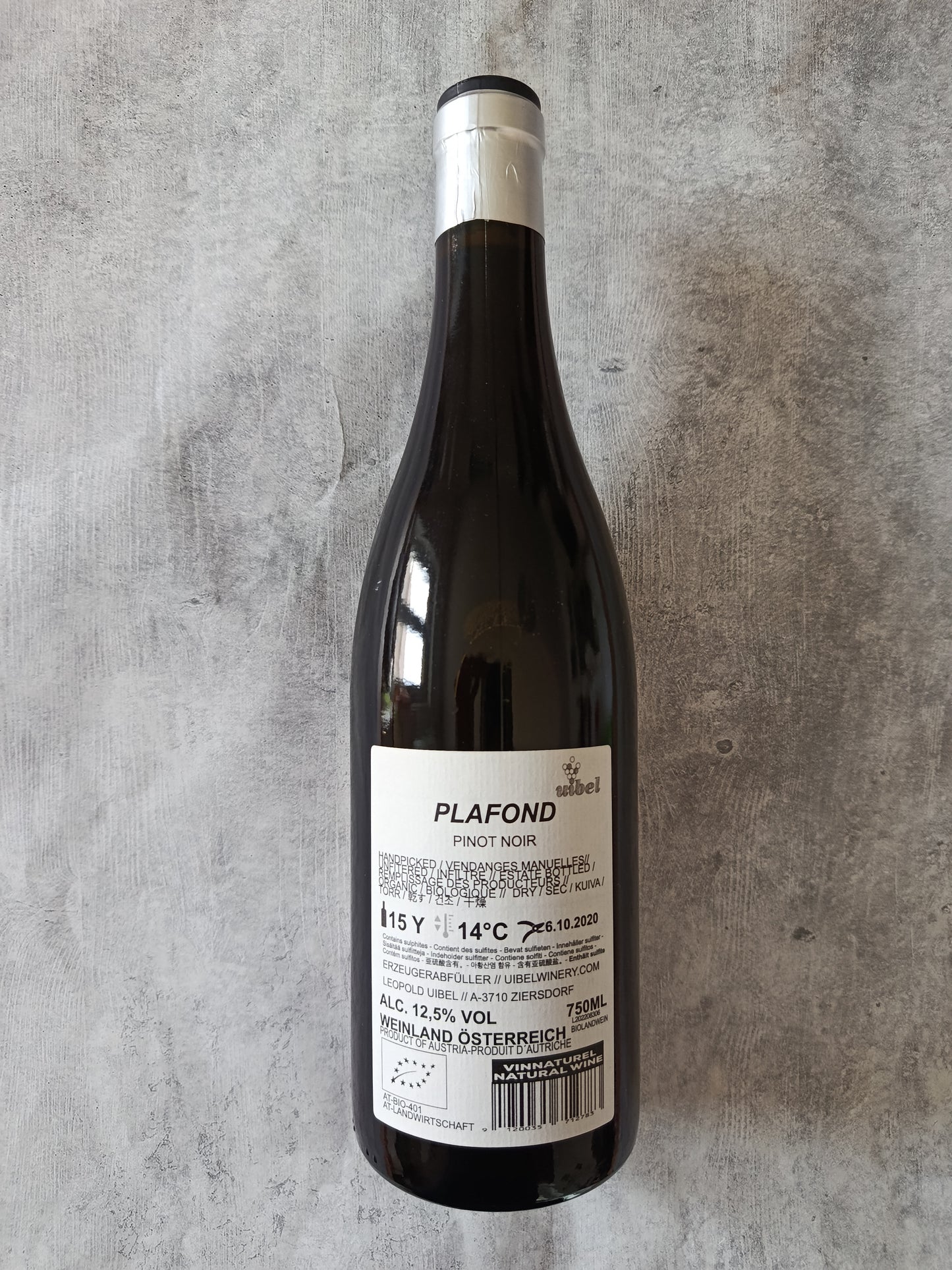 Platfond 2020 Pinot noir