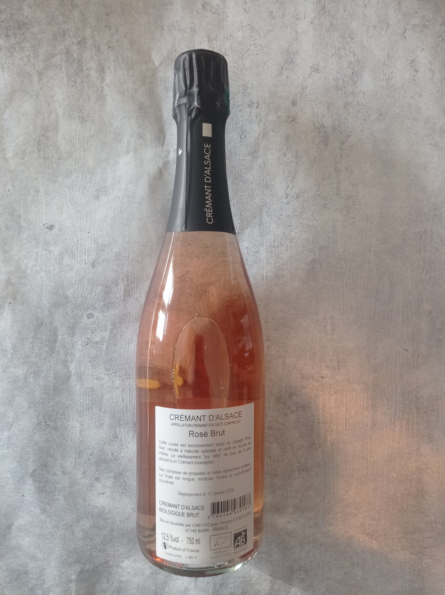 Crémant d'Alsace rosè brut